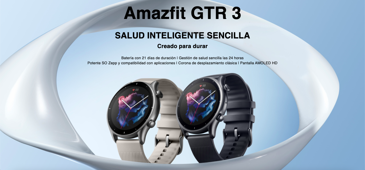 Reloj Inteligente Amazfit Gtr 3 Pro Smartwatch 1.39´´ Gps Color De